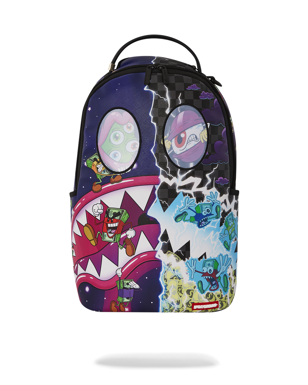 MONEY BOYS SPLIT CRAZY EYES - 6 REMOVABLE VELCRO EYE PATCHES