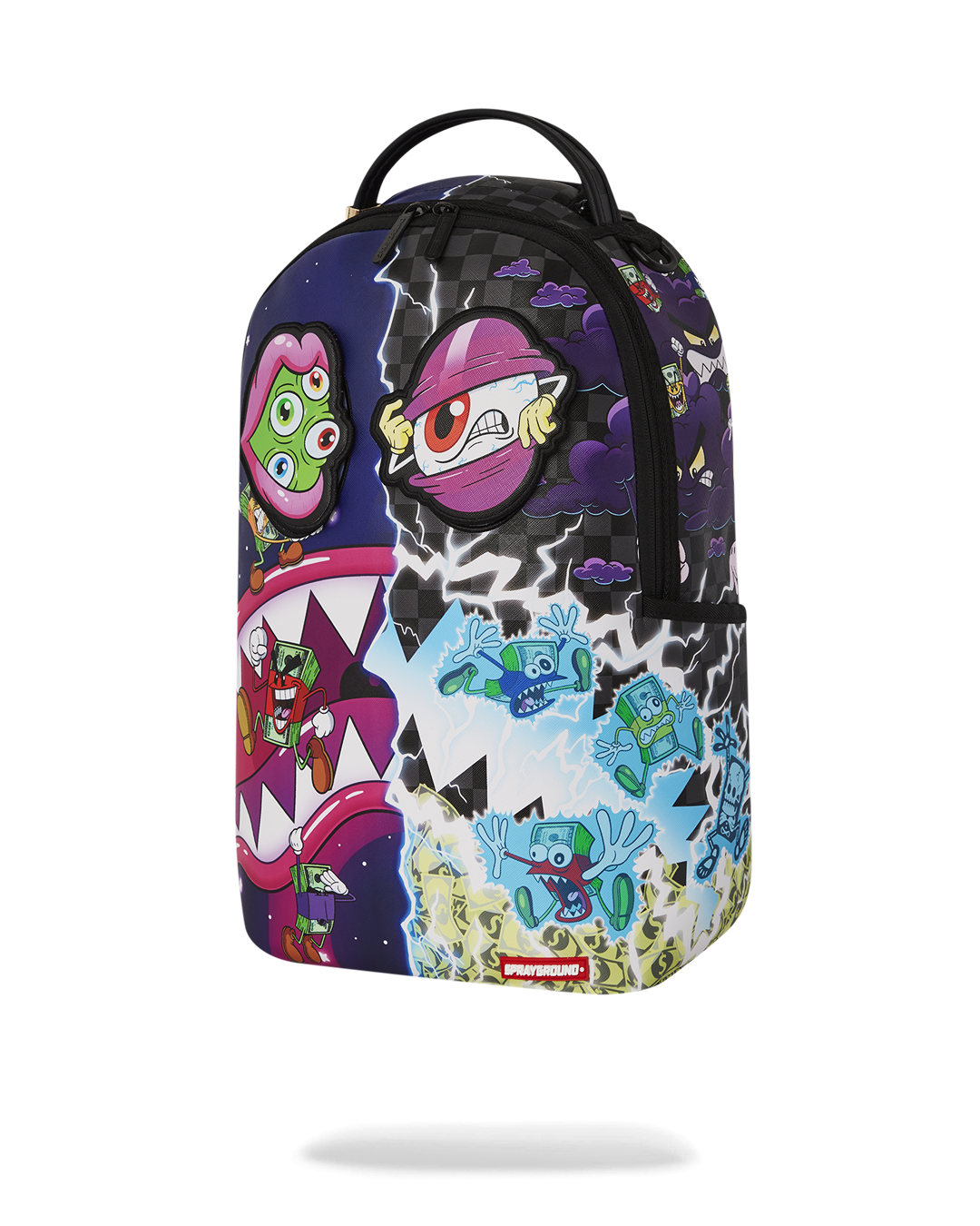 MONEY BOYS SPLIT CRAZY EYES - 6 REMOVABLE VELCRO EYE PATCHES