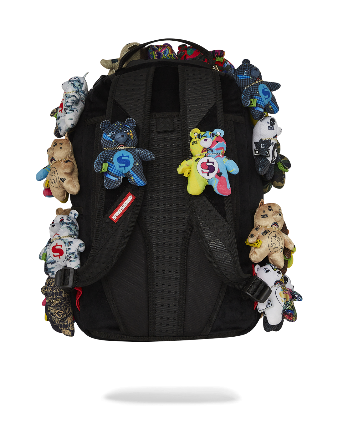 PACK OF BEARS REAL PLUSH BEARS RUNWAY PIECE BACKPACK - SUPER EXCLUSIVE