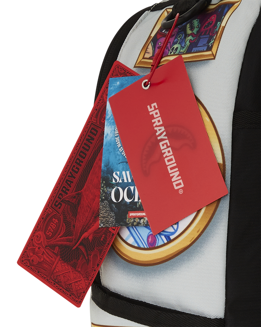 MONEYBEAR ART CRITIQUE BACKPACK