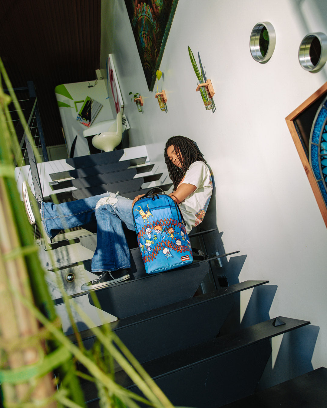 RUGRATS PLAYPEN SHARKMOUTH DLXSR BACKPACK