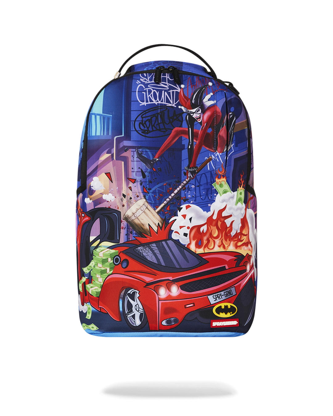 HARLEY QUINN SMASH SMASH DLXSR BACKPACK