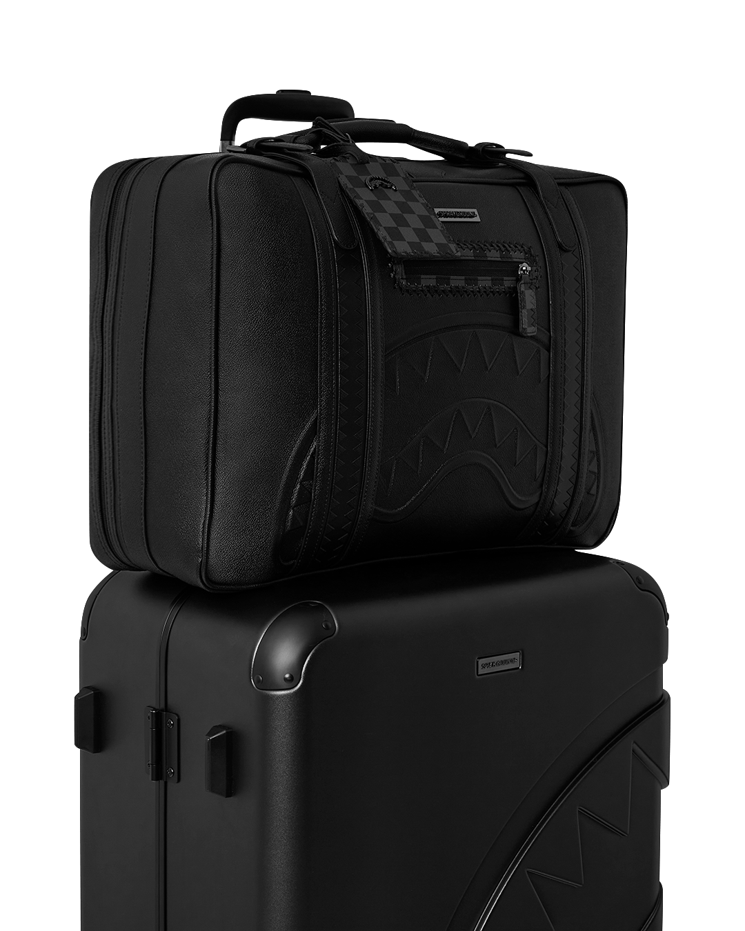 REALITY CHECK VINTAGE HANDHELD CARRY-ON CONVERTS TO BACKPACK