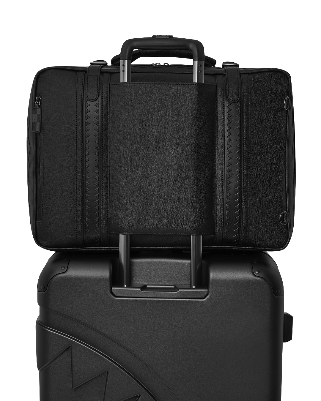 REALITY CHECK VINTAGE HANDHELD CARRY-ON CONVERTS TO BACKPACK