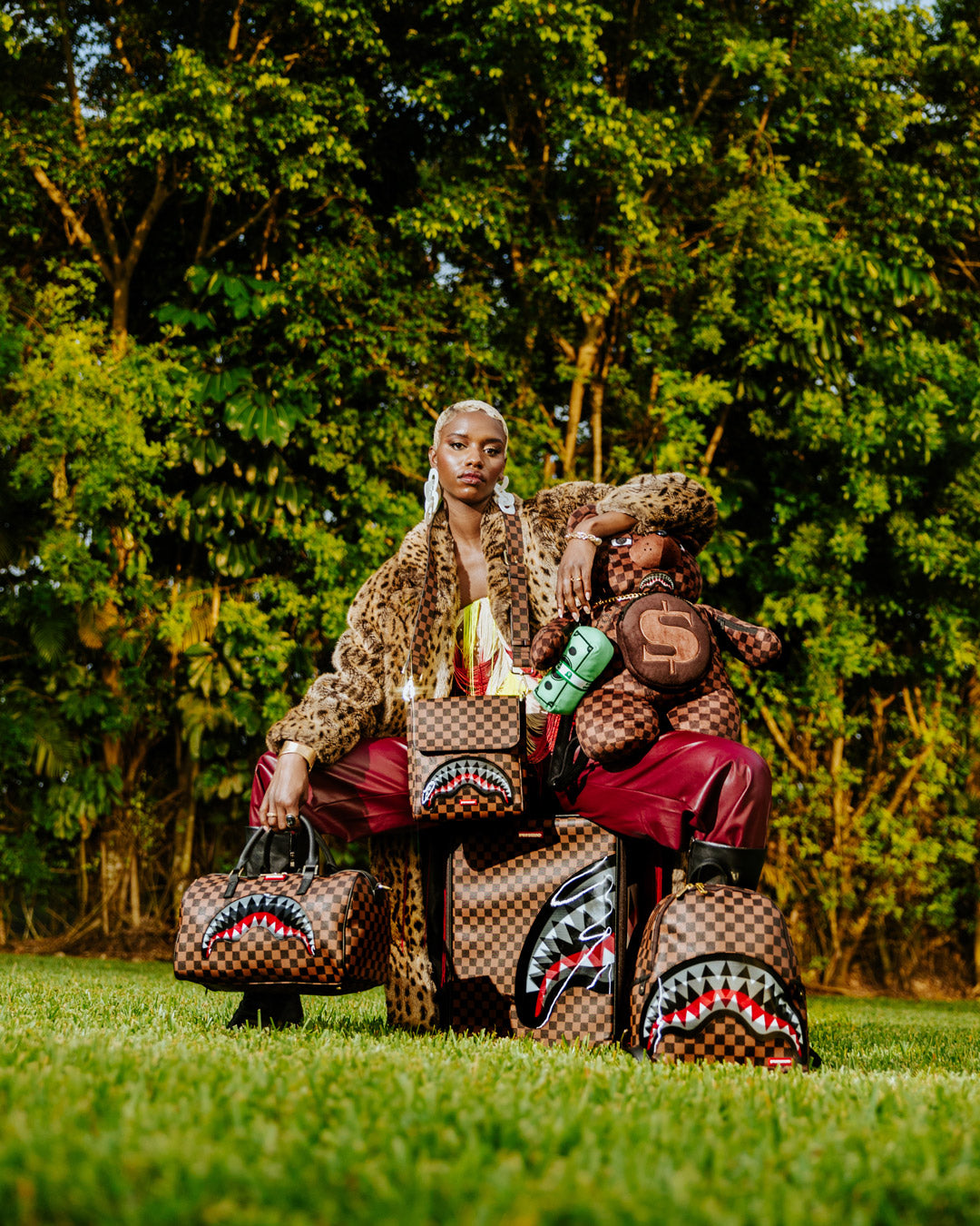 LENTICULAR EFFECTS MESSENGER SLING