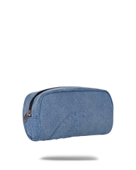 STONE WASHED SHARK PENCIL POUCH