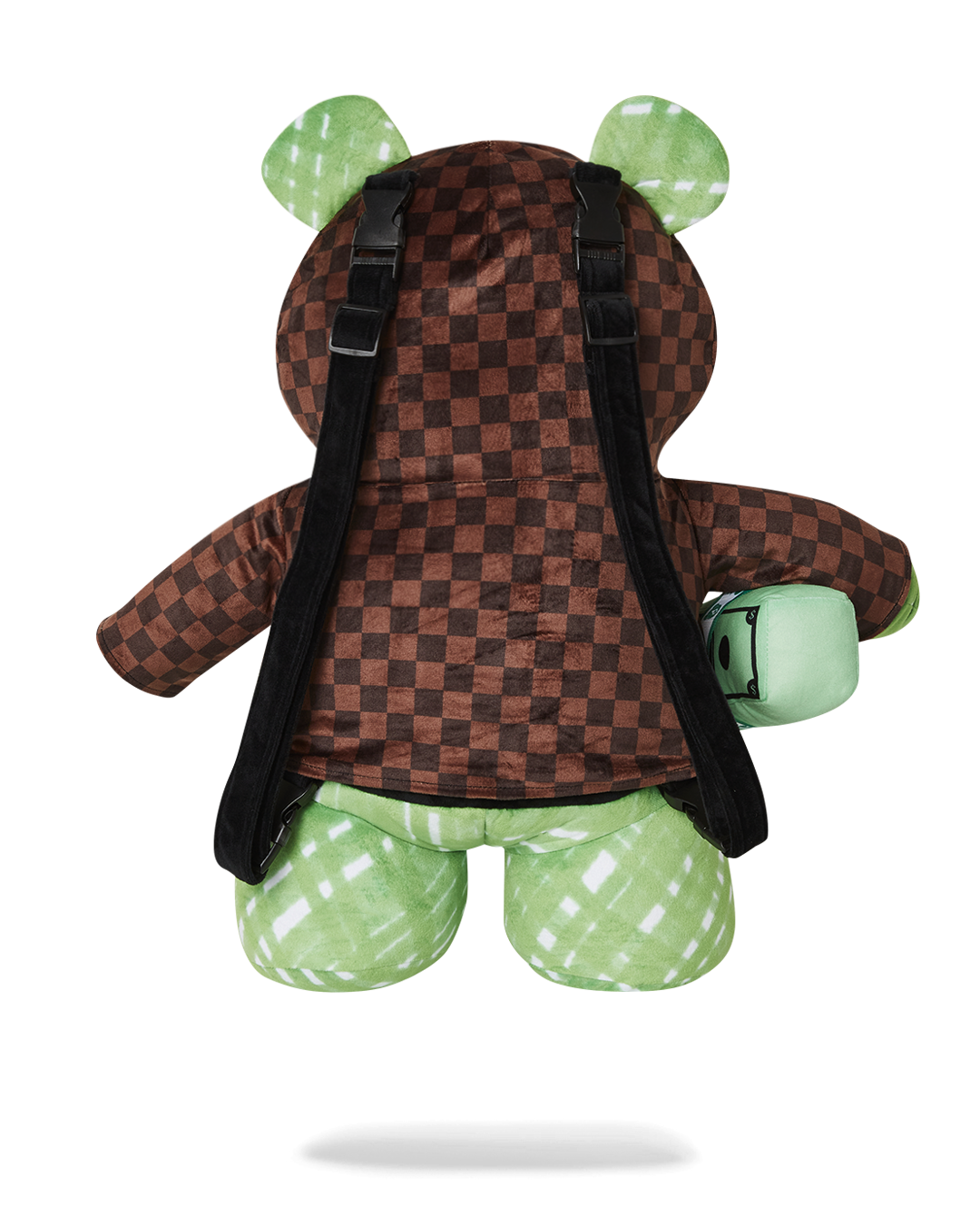 SHARKS IN PARIS FADE AWAY HOODIE MONEYBEAR TEDDYBEAR BACKPACK