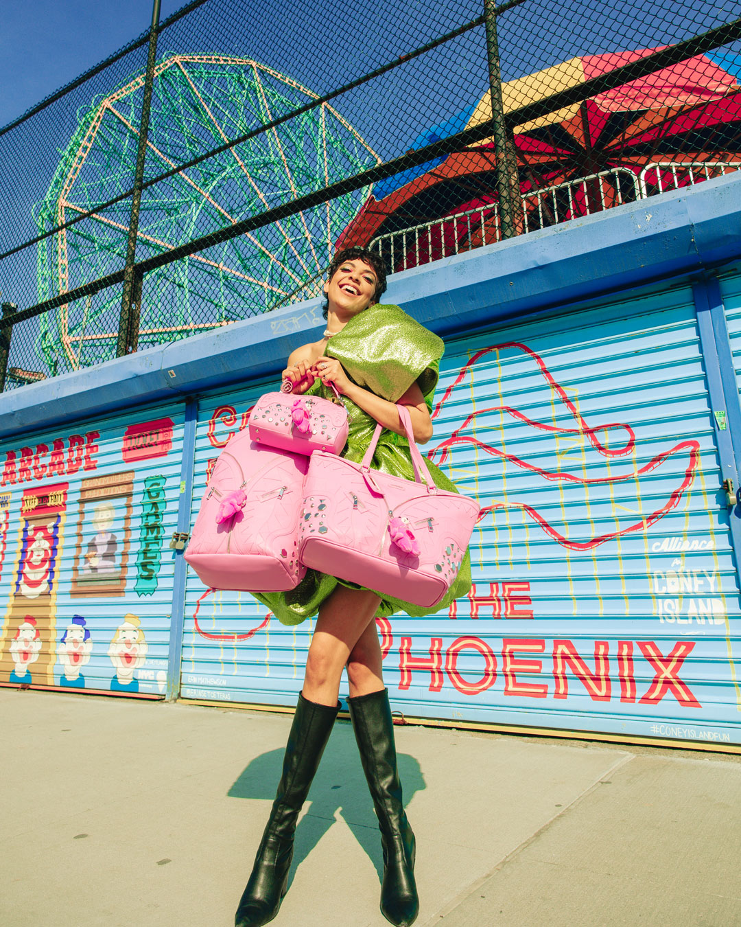 BABY BEAR BADDIE SHARK HANDBAG