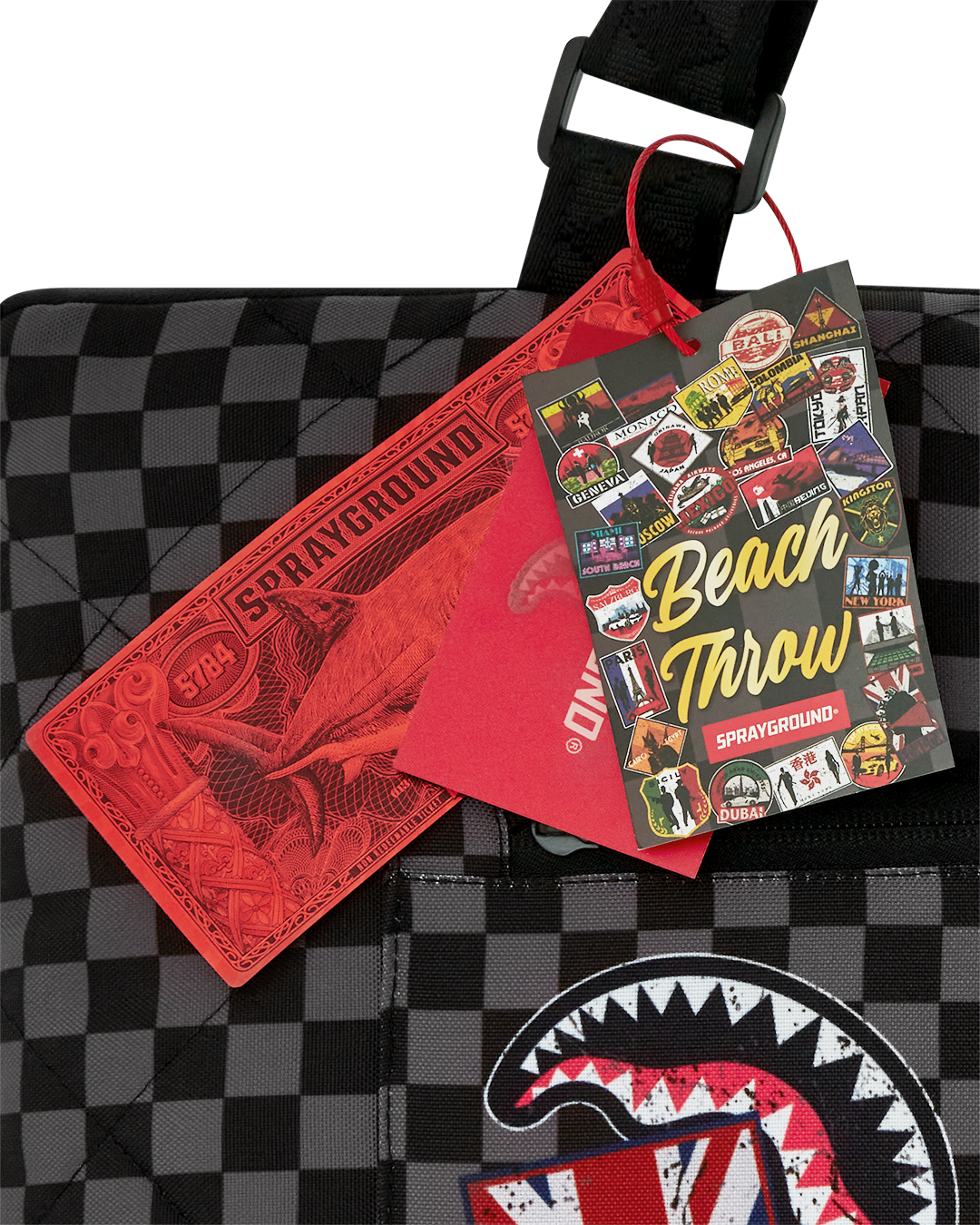 GLOBAL MOGUL UNLIMITED MILES PACKABLE BEACH MAT BLANKET WATER RESISTANT CONVERTIBLE TOTE