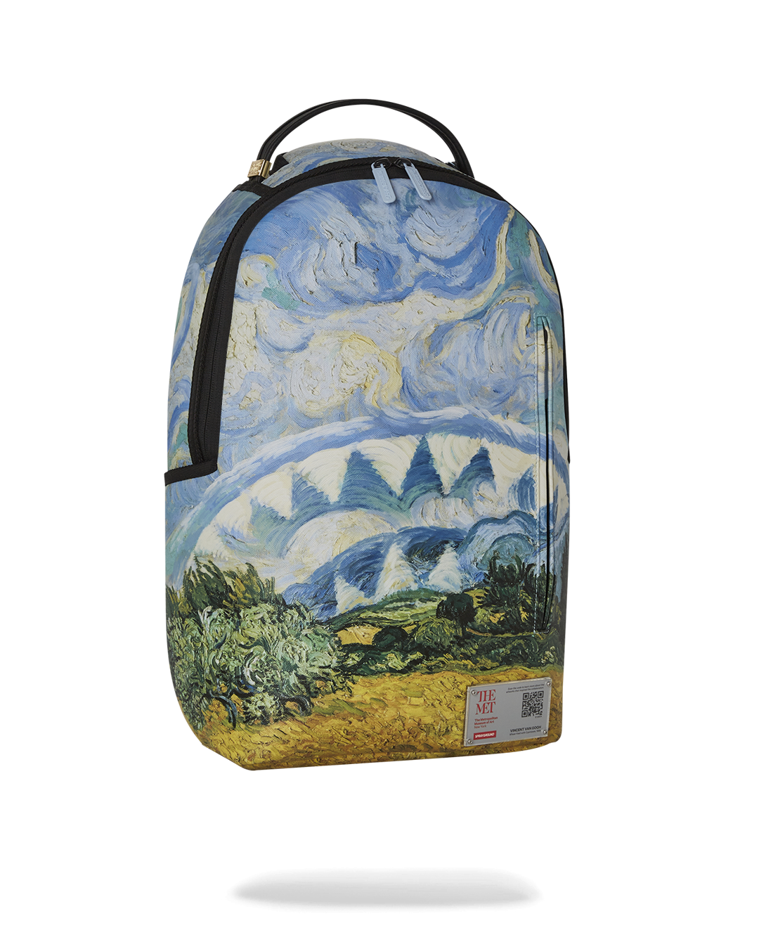 THE MET VAN GOGH WHEAT FIELD WITH CYPRESSES BACKPACK