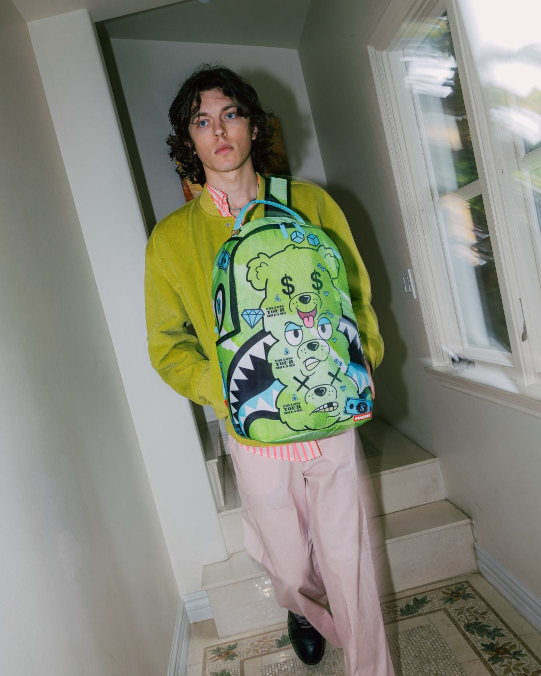 MONEY BEAR SEEING TRIPLE DLXSR BACKPACK