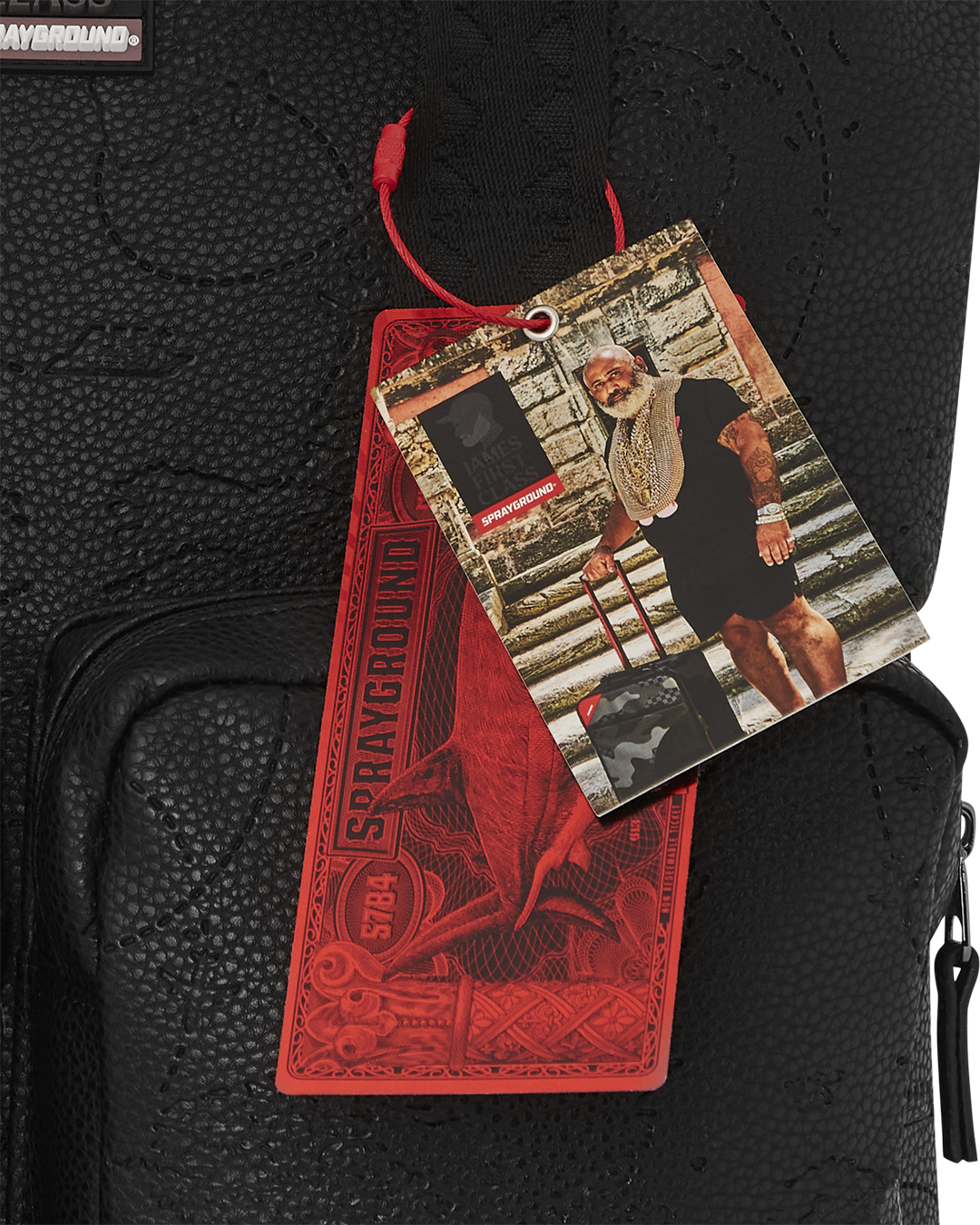 JAMES FIRST CLASS TYCOON TRAVELER CROSSOVER MESSENGER BAG