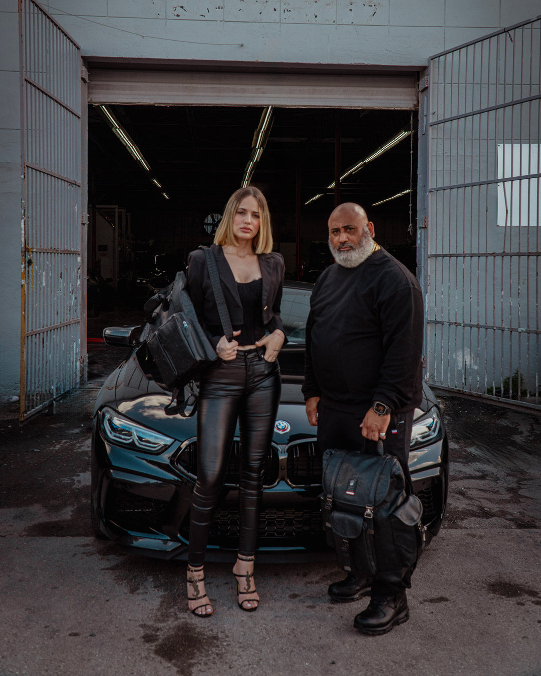 JAMES FIRST CLASS TYCOON TRAVELER MONTE CARLO BACKPACK