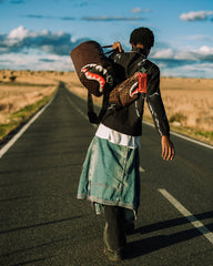 SHARKS IN PARIS BLUR EFFECT SAVVY CROSSBODY