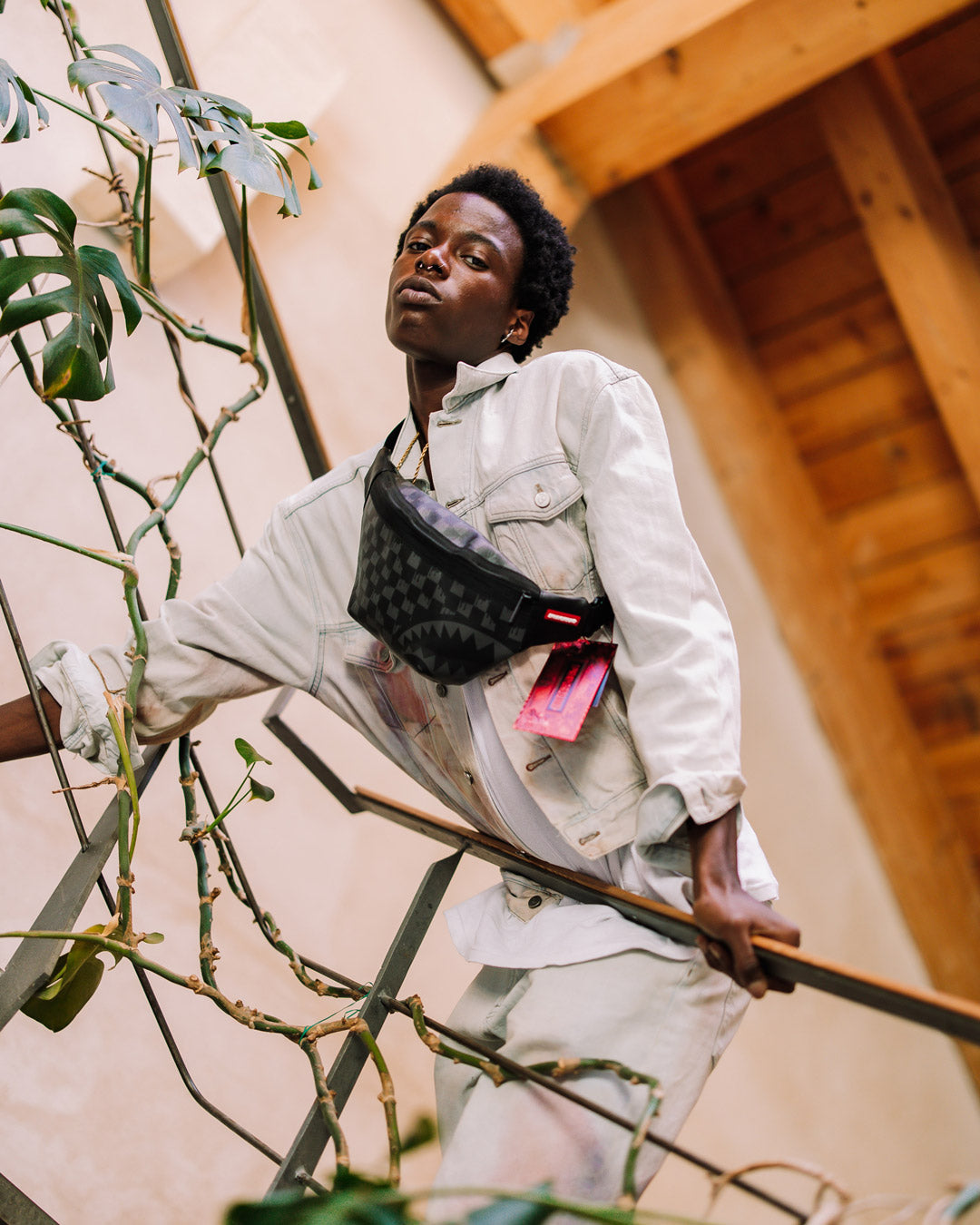 HANGOVER DRIP CHECK SAVVY CROSSBODY