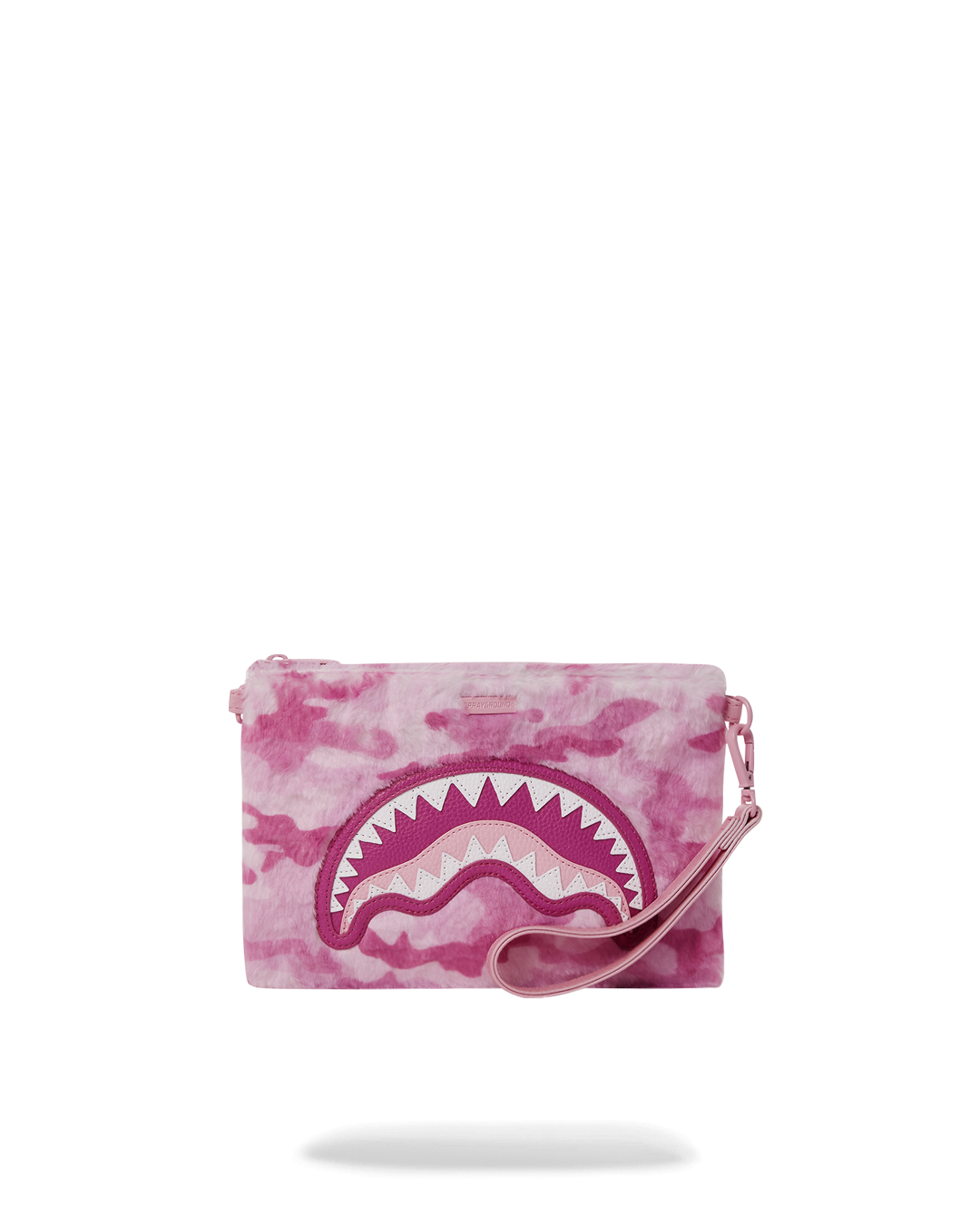 FURRROCIOUS IN PINK CROSSOVER CLUTCH