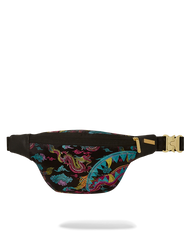 EMBROIDERED DRAGONS SAVVY CROSSBODY