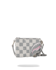 VANQUISH CREAM CROSSOVER CLUTCH