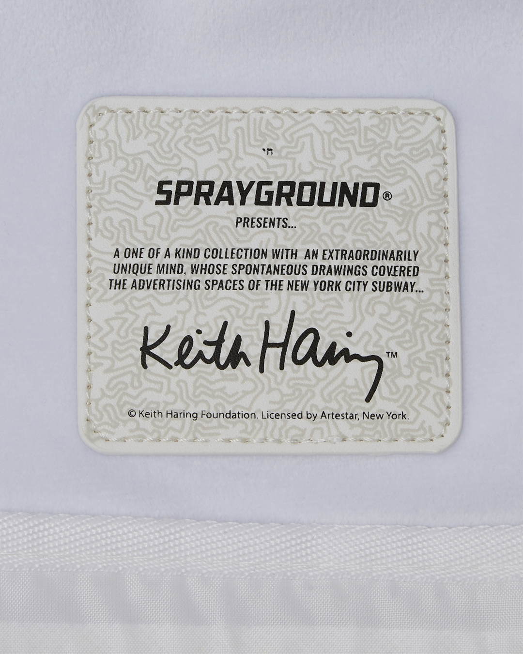 KEITH HARING WHASSUP ALIEN DLX BACKPACK