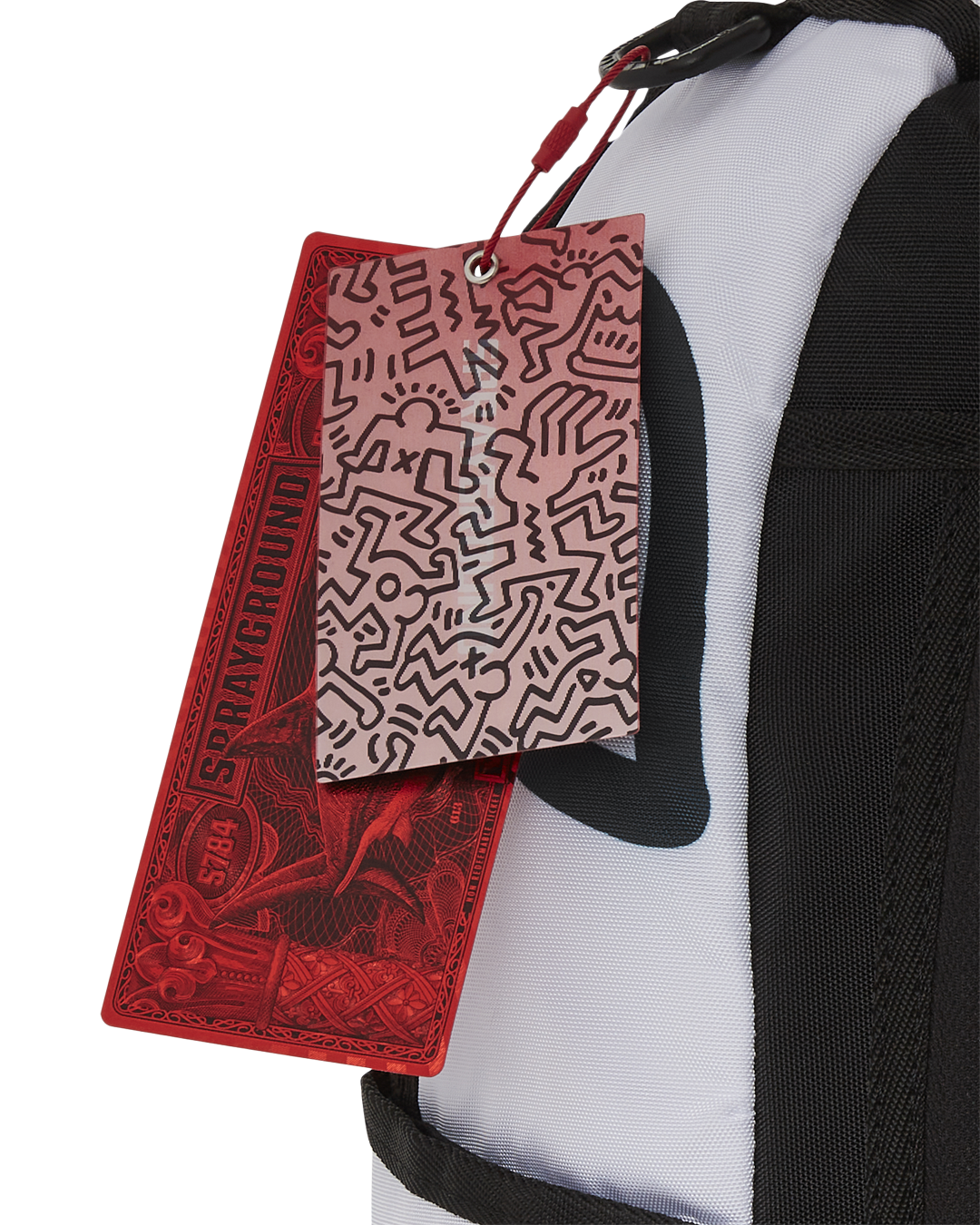 KEITH HARING WHASSUP ALIEN DLX BACKPACK
