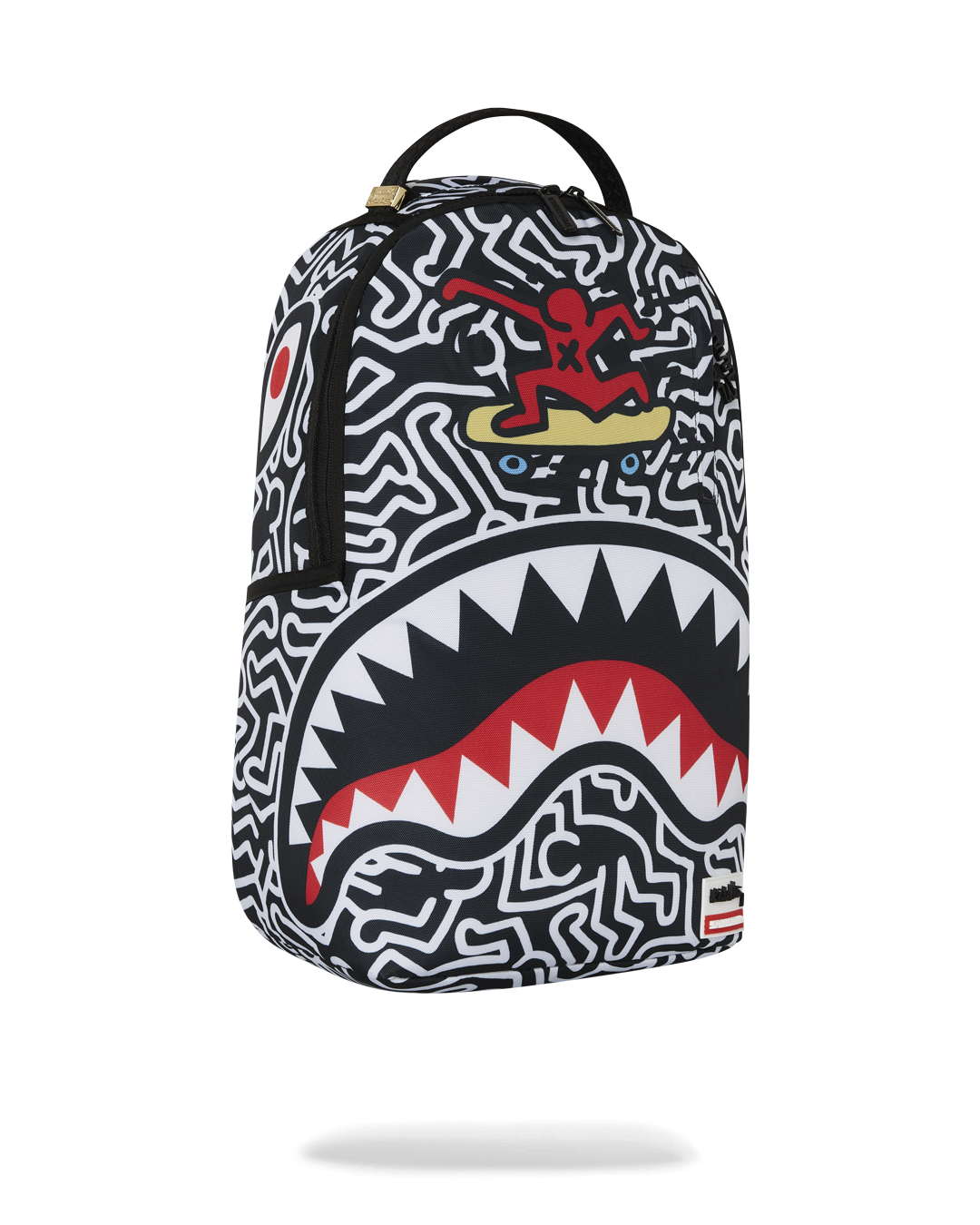 KEITH HARING SKATER SHARK DLXSR BACKPACK