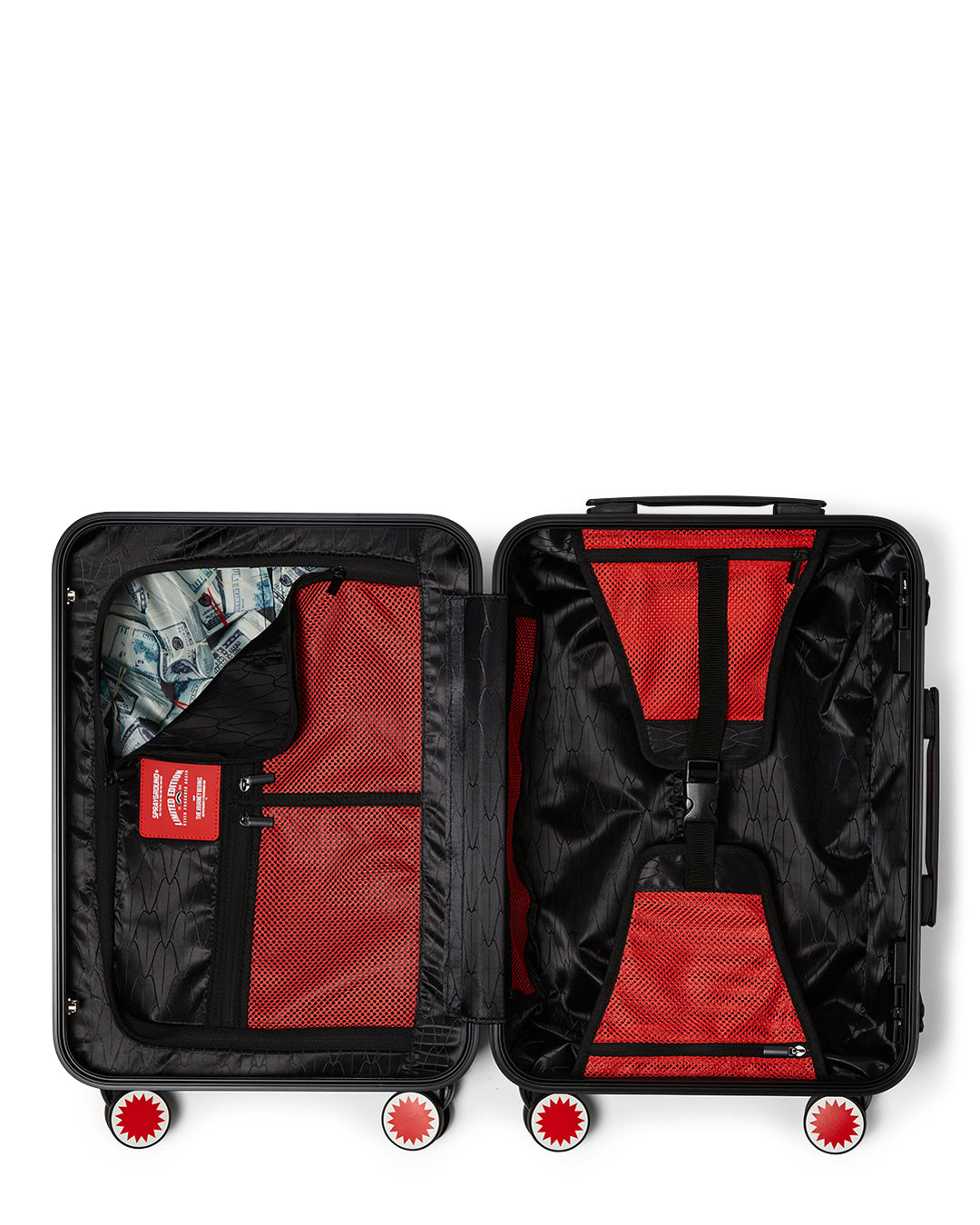 JARDIN DU PALAIS SHARKNAUTICS HARDSHELL CARRY-ON LUGGAGE