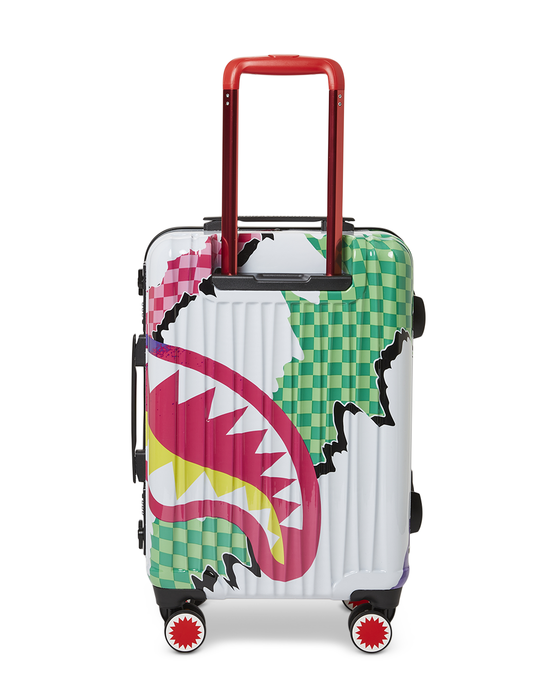 DREAMY TECHNICOLOR SHARKNAUTICS HARDSHELL CARRY-ON LUGGAGE