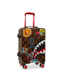 GLOBAL MOGUL POPAGANDA RON ENGLISH EDITION HARDSHELL CARRY-ON LUGGAGE