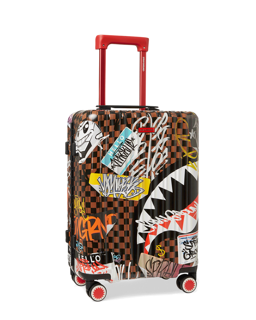 SHARKS IN PARIS THE RIZZ SHARKNAUTICS HARDSHELL CARRY-ON LUGGAGE