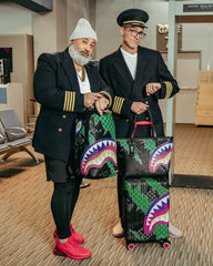 THE WILD ONE SHARKNAUTICS HARDSHELL CARRY-ON LUGGAGE