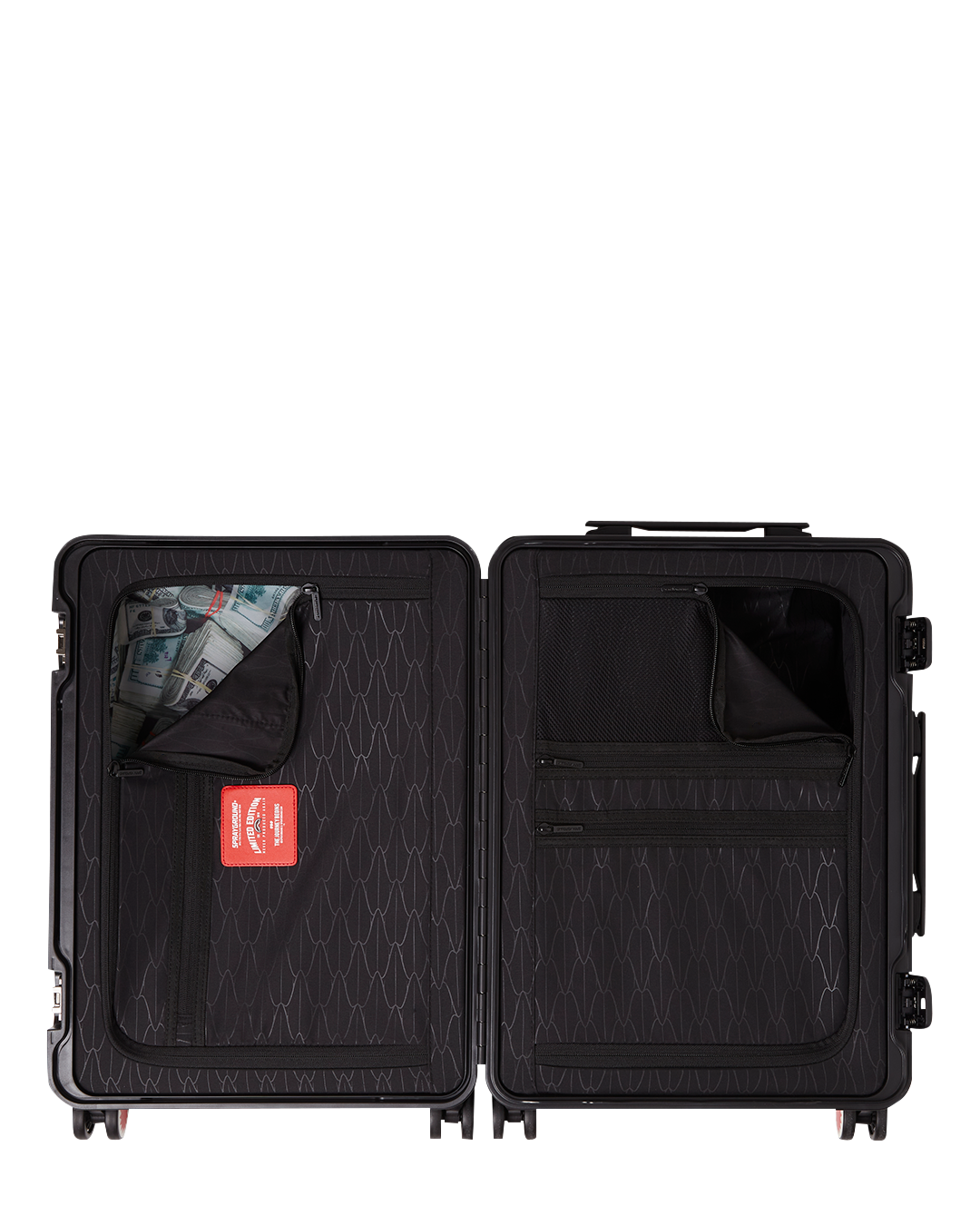 SHARKFINITY STEALTH PILOT SHARKNAUTICS HARDSHELL CARRY-ON LUGGAGE