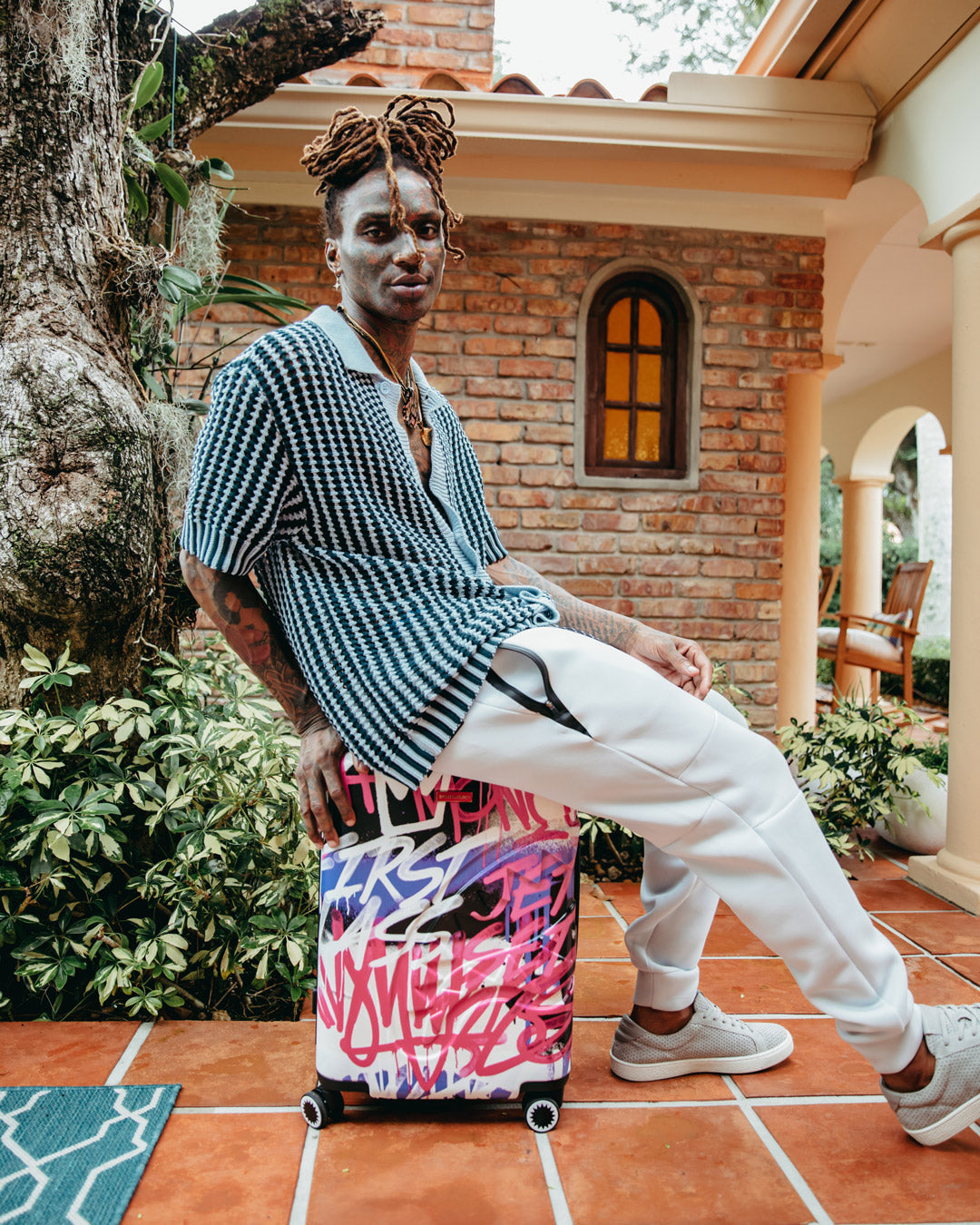 SHARK ATELIER SHARKNAUTICS HARDSHELL CARRY-ON LUGGAGE