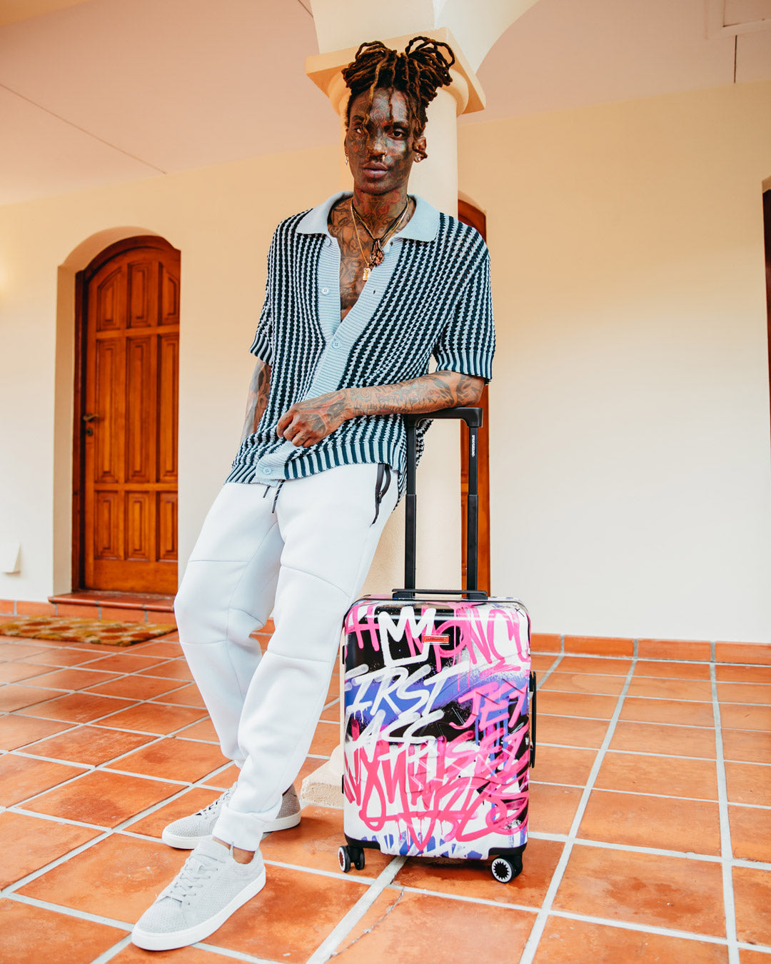 SHARK ATELIER SHARKNAUTICS HARDSHELL CARRY-ON LUGGAGE