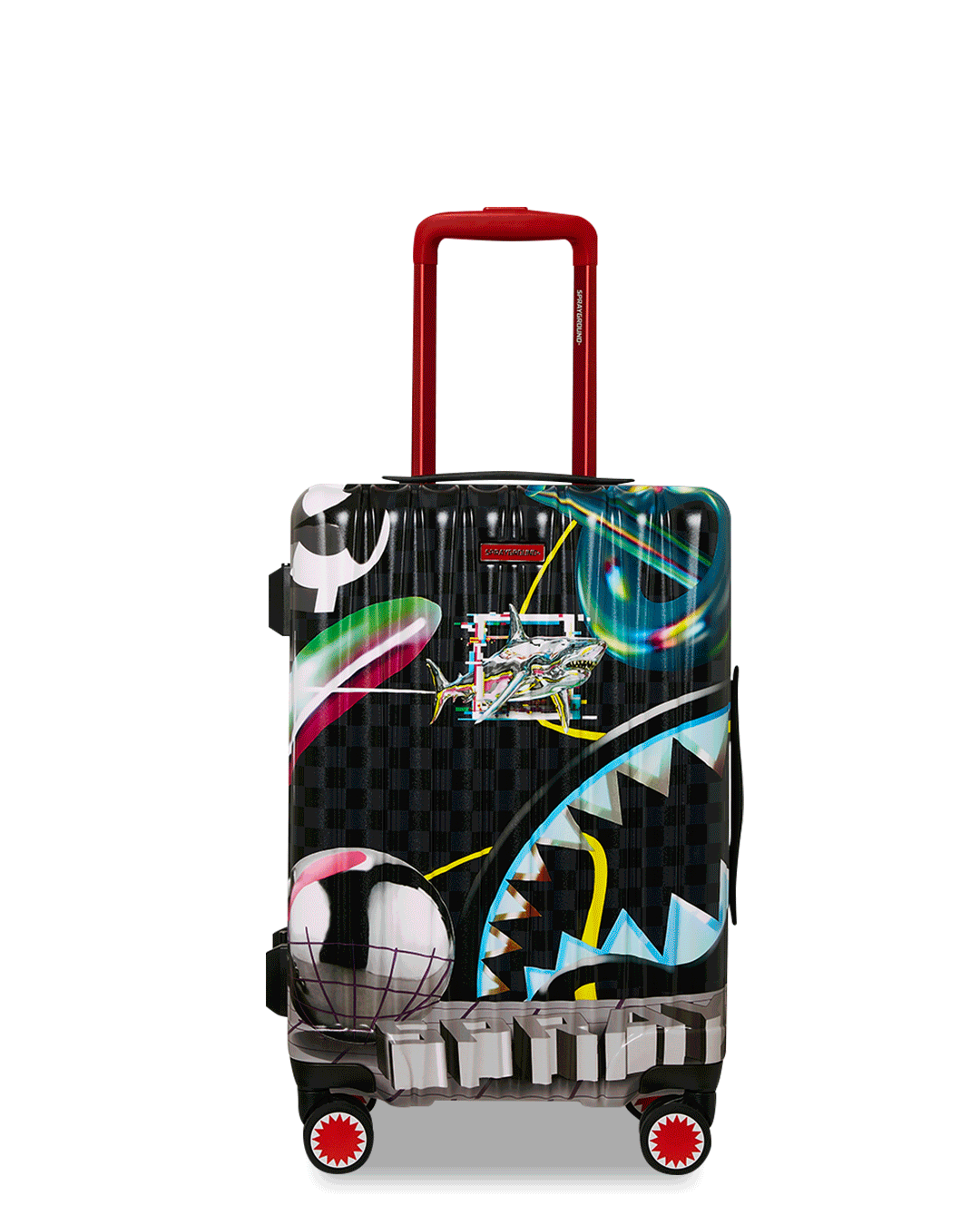 MIND TRIP SHARK DOSE SHARKNAUTICS HARDSHELL CARRY-ON LUGGAGE