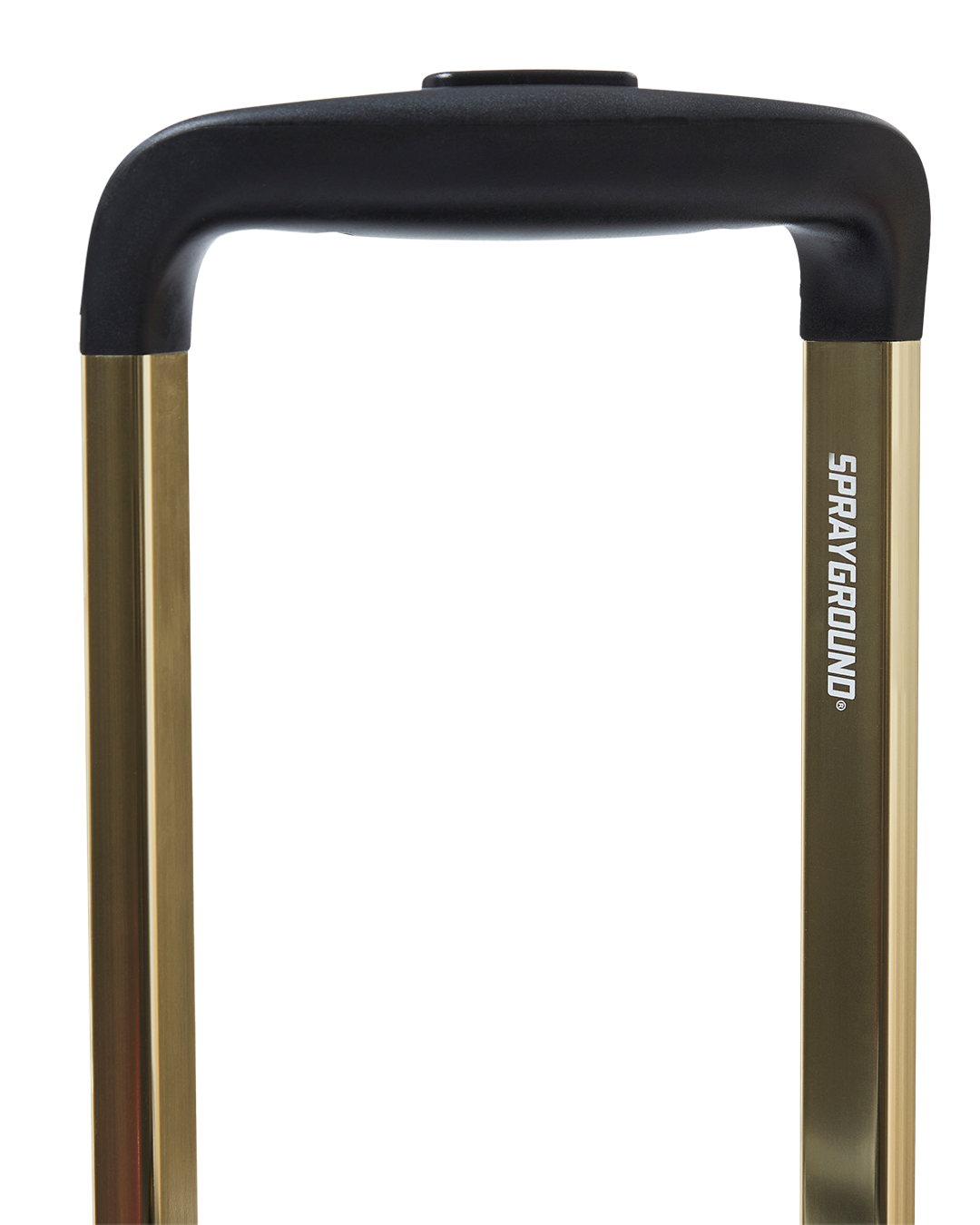 REALITY CHECK SHARKITECTURE CARRY-ON JETBLACK LUGGAGE (GOLD HARDWARE)