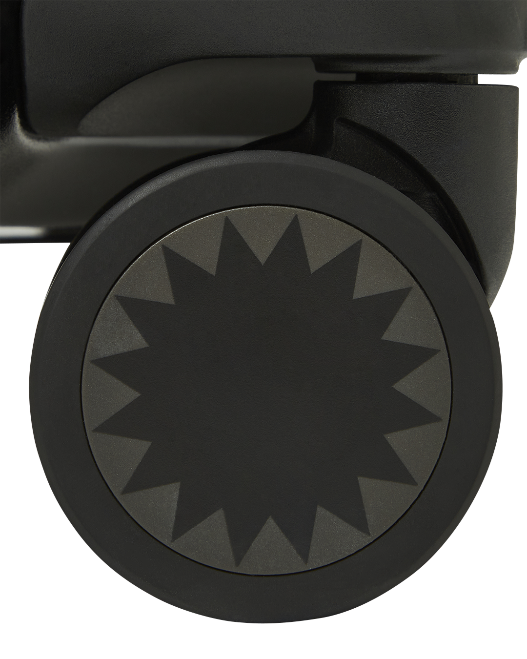 REALITY CHECK SHARKITECTURE CARRY-ON JETBLACK LUGGAGE (GOLD HARDWARE)