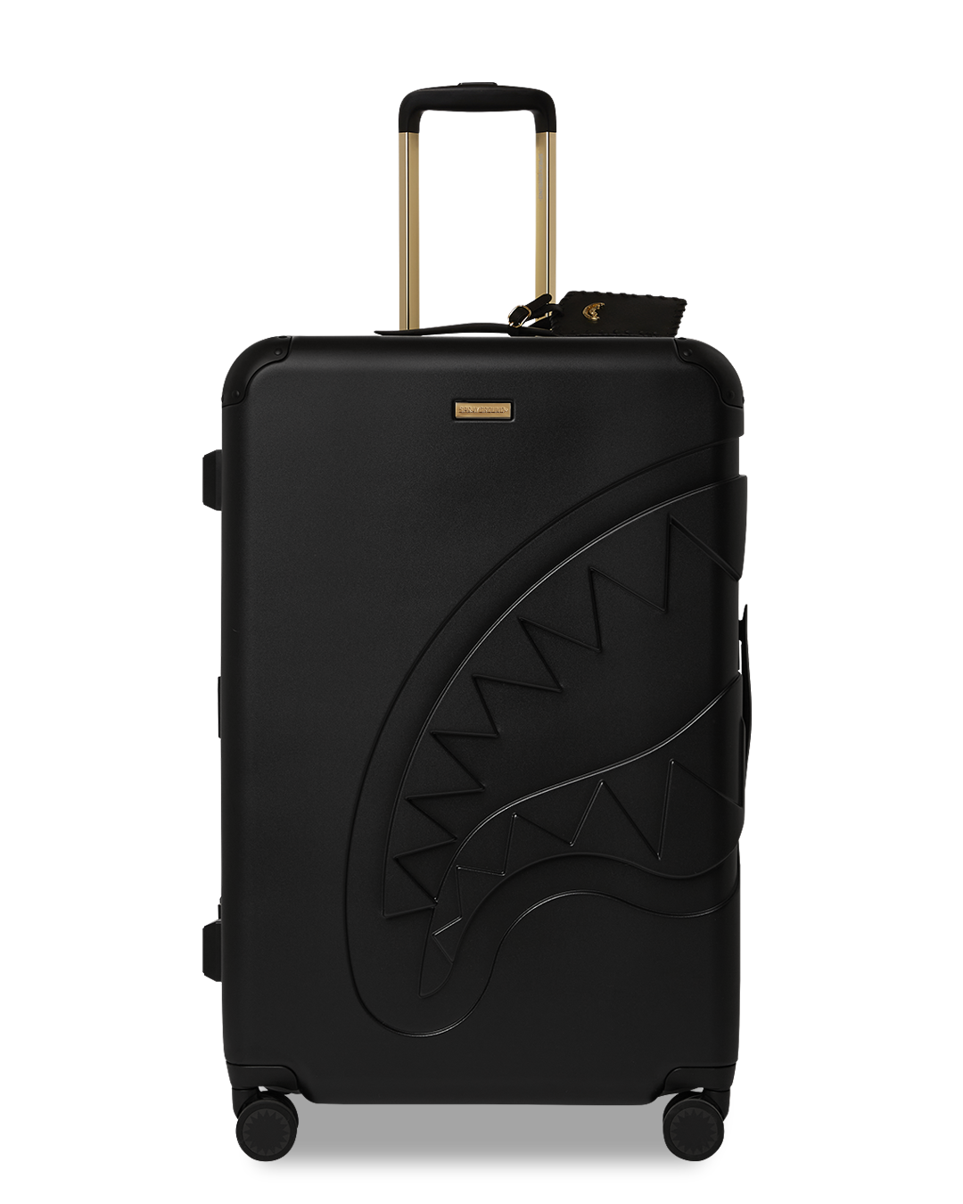 REALITY CHECK SHARKITECTURE FULL-SIZE JETBLACK LUGGAGE (GOLD HARDWARE)