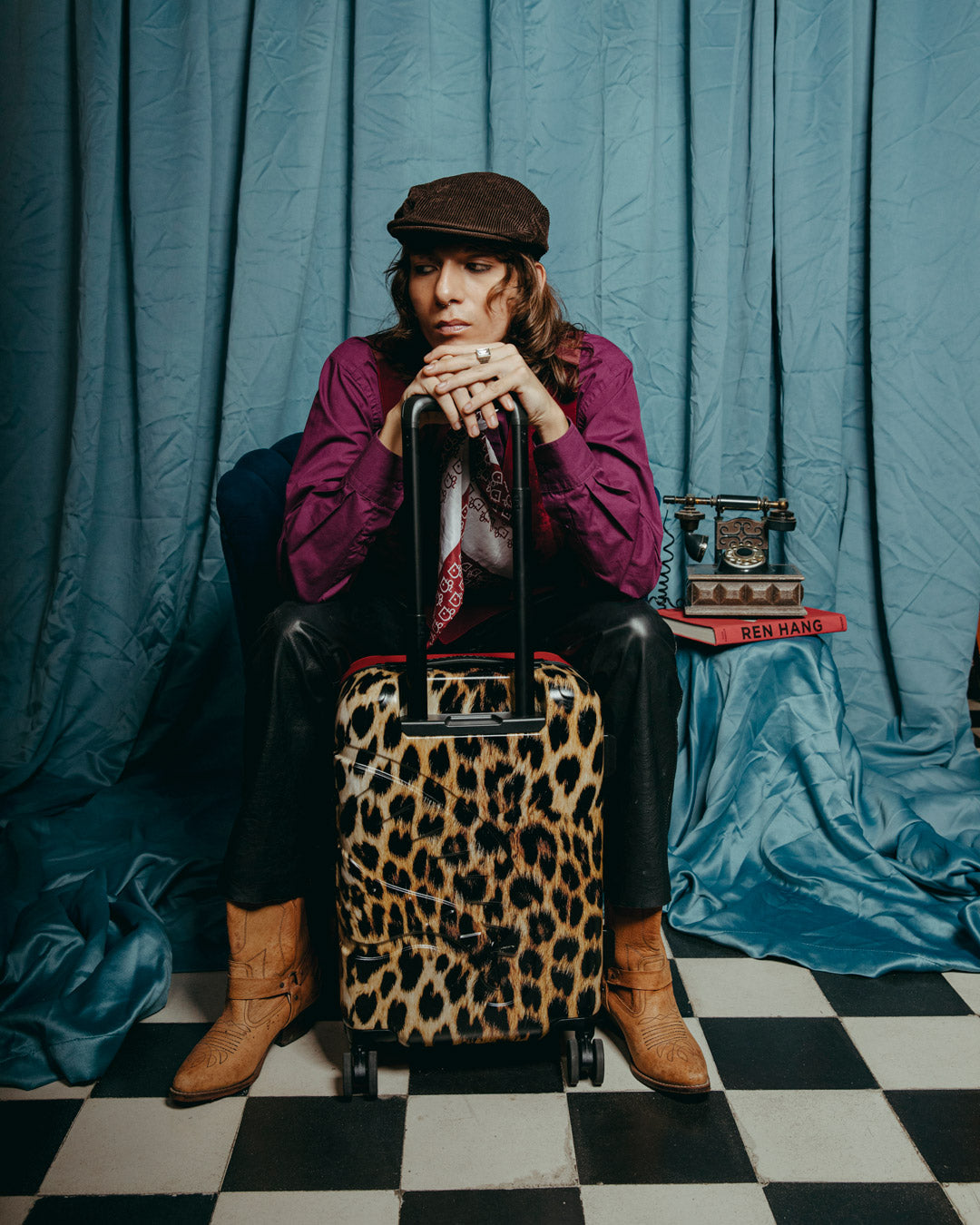 SHARK MILES PER HOUR SHARKITECTURE CARRY-ON LUGGAGE