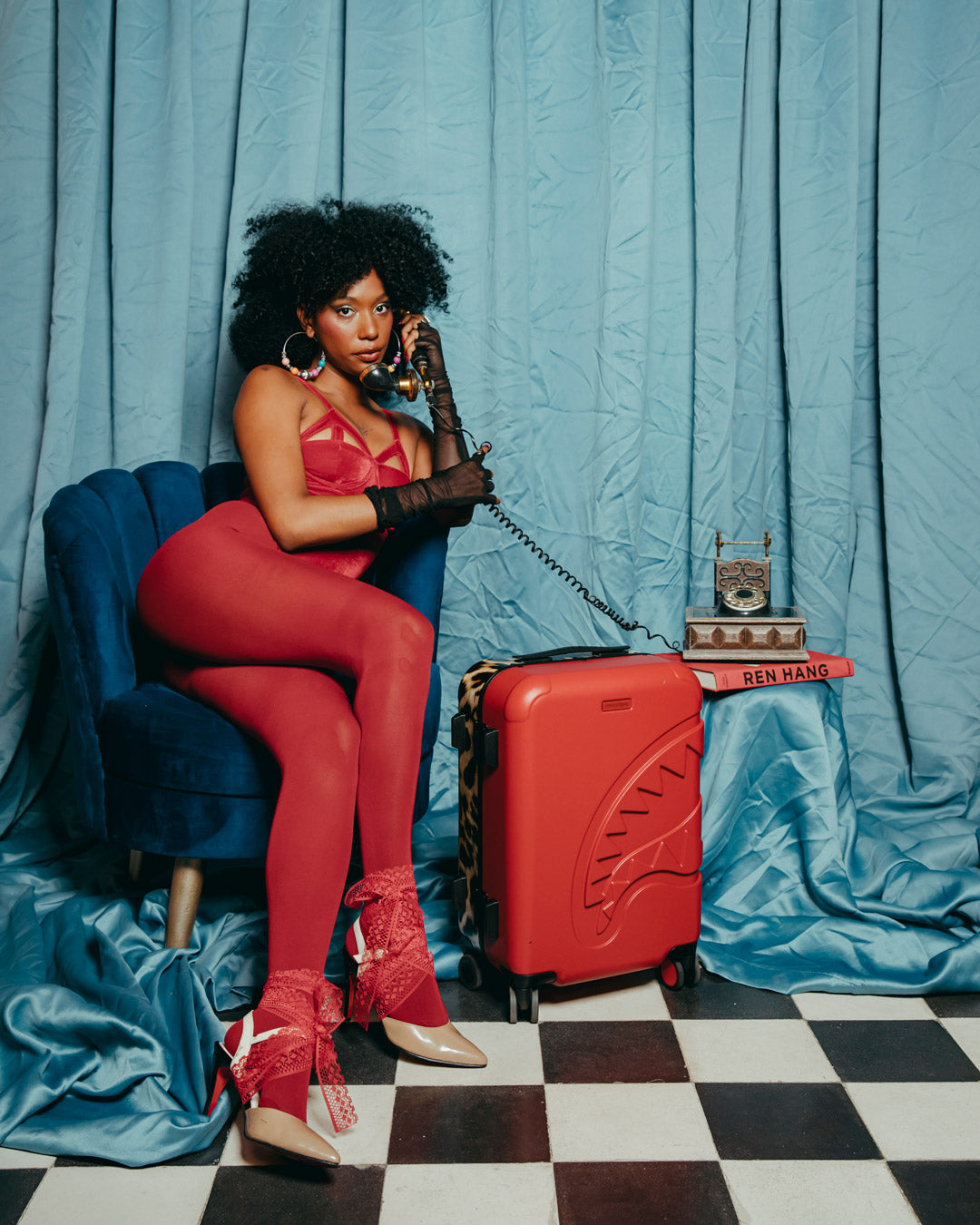 SHARK MILES PER HOUR SHARKITECTURE CARRY-ON LUGGAGE