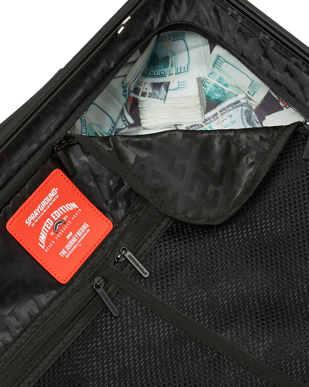 NIGHTSHARKS WORLDWIDE SHARKITECTURE CARRY-ON LUGGAGE