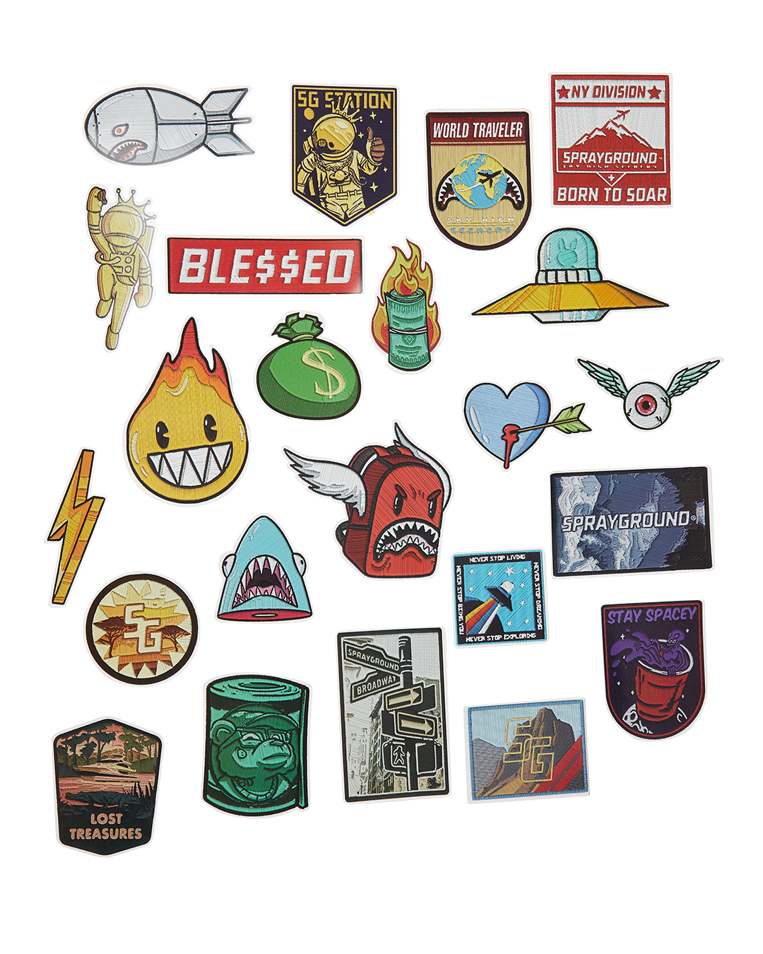 THE JOURNEY BEGINS SHARKITECTURE FULL-SIZE LUGGAGE