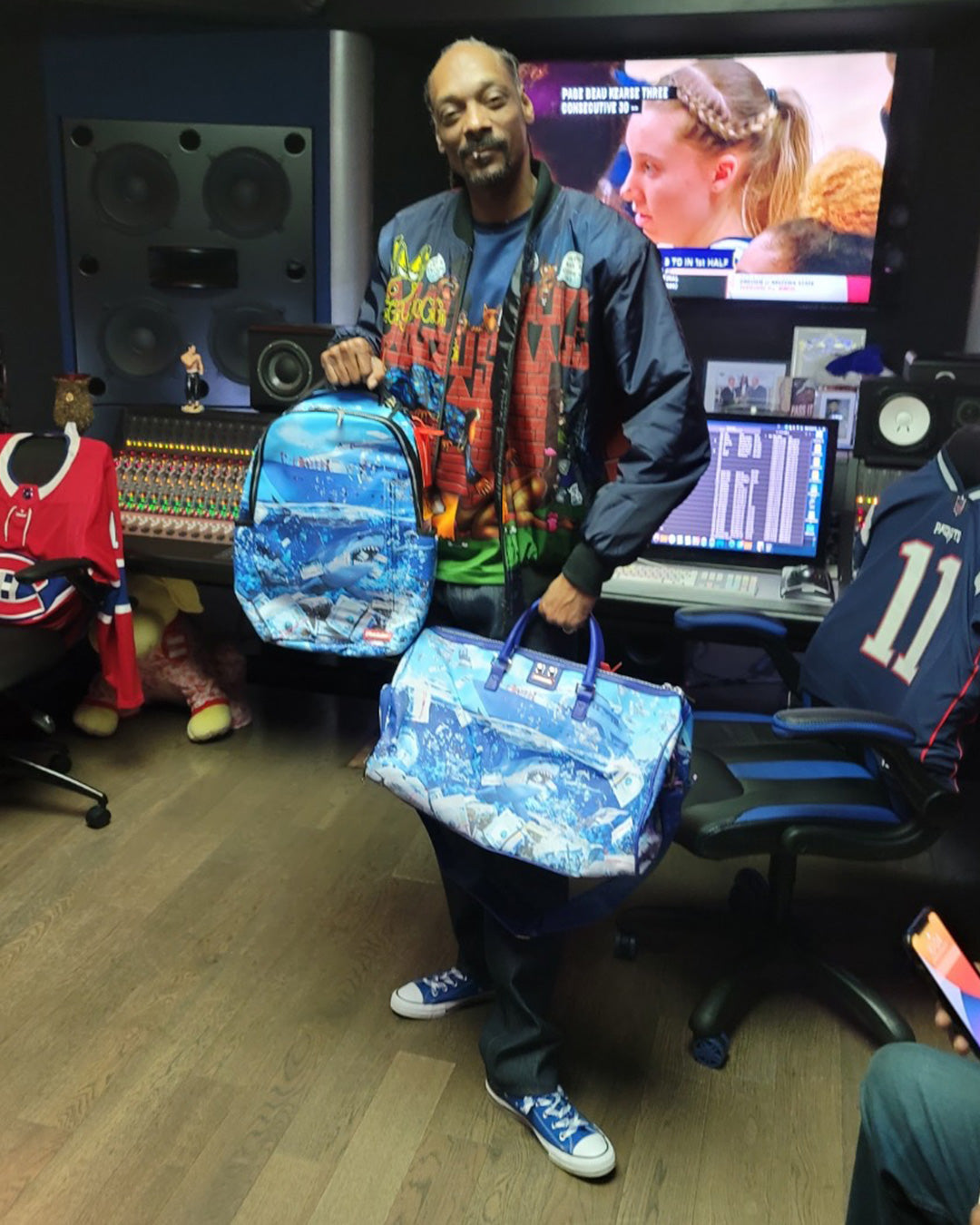 THE SHARK PARTY DUFFLE