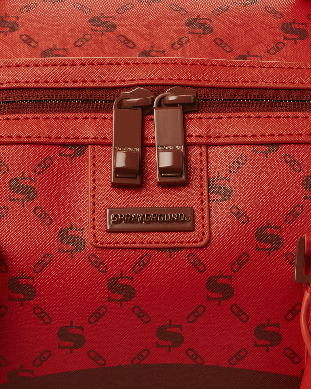 MONEY PATTERN BRICK DUFFLE