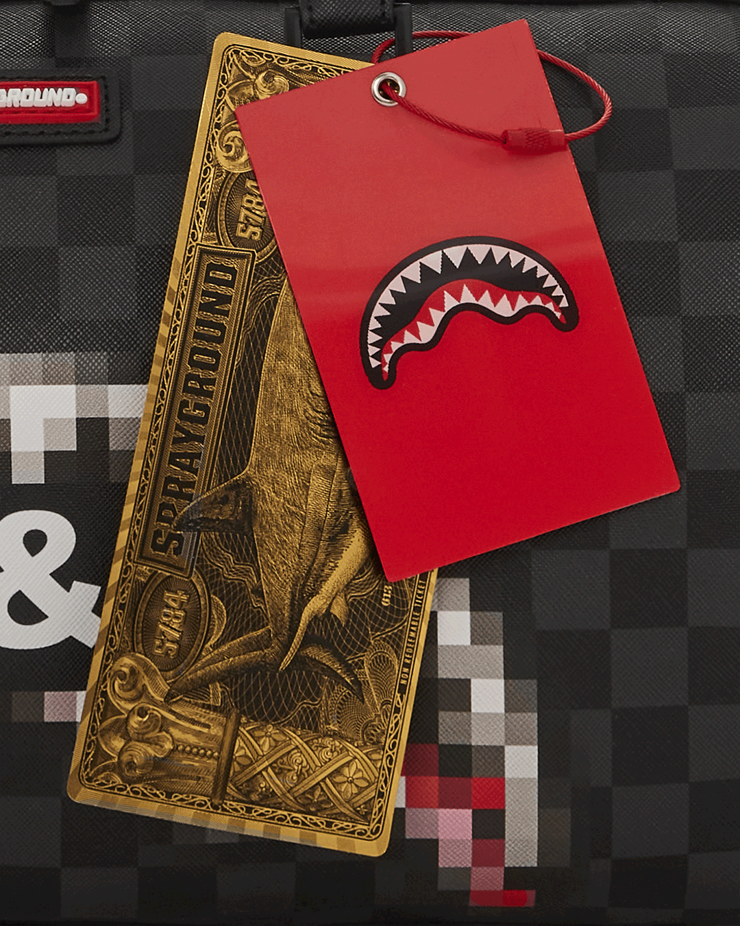 WHAT THE BEEP' SHARK MINI DUFFLE