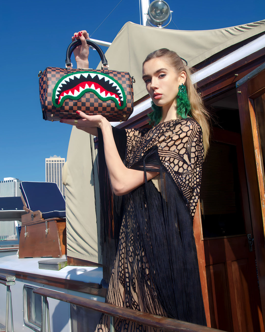 ROMEO AIR ITALIA SHARK MINI DUFFLE