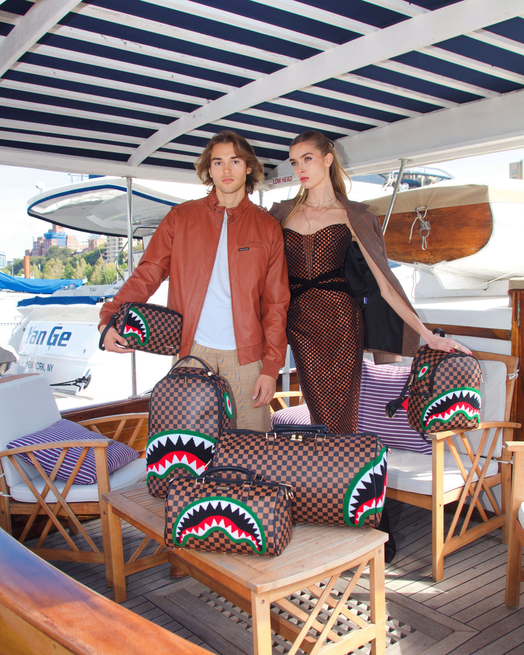 ROMEO AIR ITALIA SHARK MINI DUFFLE