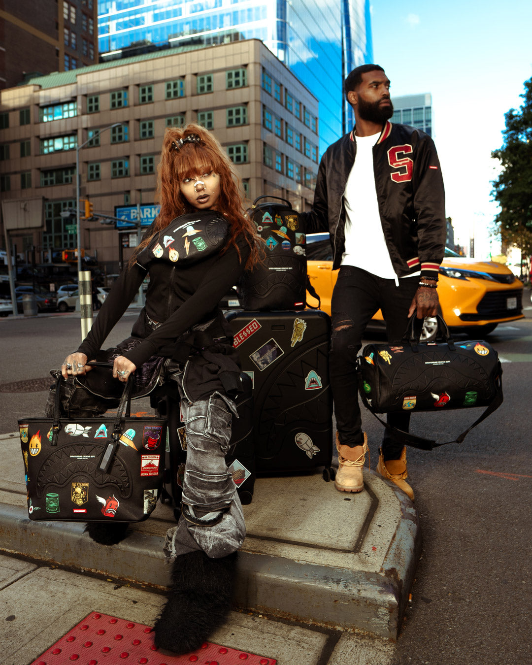 THE JOURNEY BEGINS SHARKITECTURE FULL-SIZE LUGGAGE