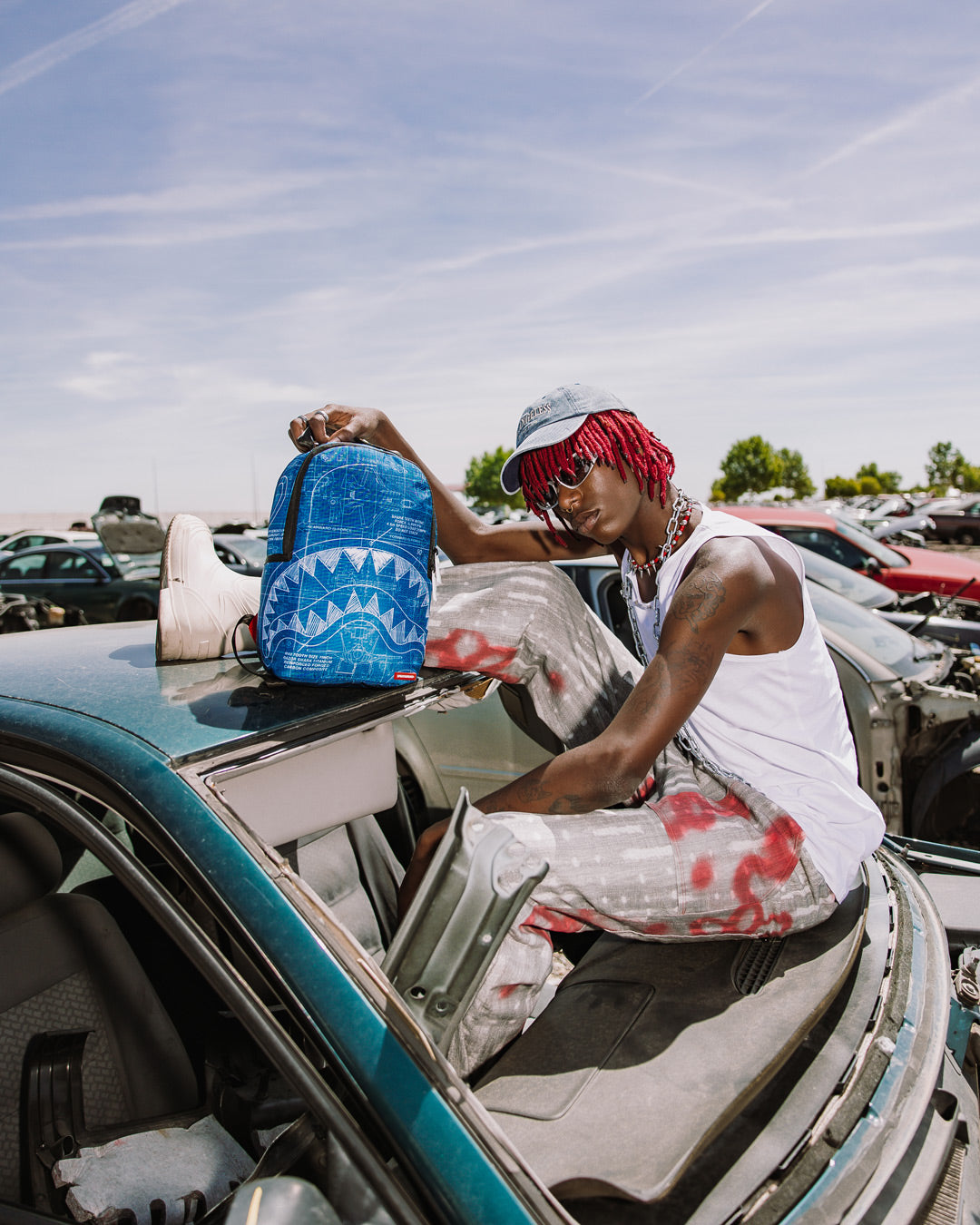 MINI SCHEMATICS SHARK BACKPACK