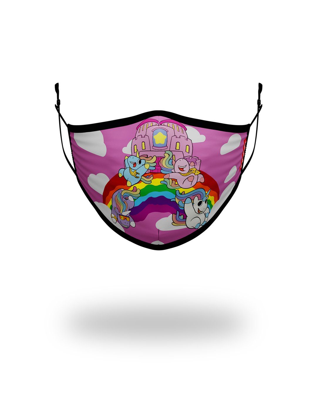 KIDS FORM FITTING MASK: RAINBOW BOUNCE