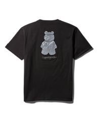 SHORT SLEEVE GRAPHIC MONEY BEAR T-SHIRT (BLACK)